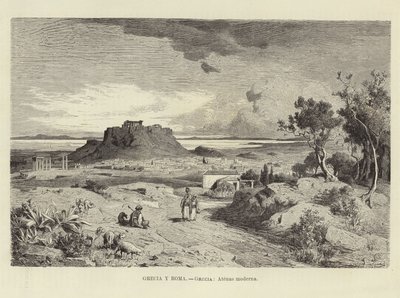 Hellas og Roma - Hellas: Moderne Athen av Ludwig Hans Fischer