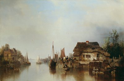 Scheldeufer av Ludwig Hermann