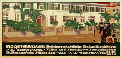 Bogenhausen / Noble eneboliger / K av Ludwig Hohlwein