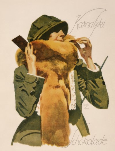 Karnatzki / sjokolade av Ludwig Hohlwein