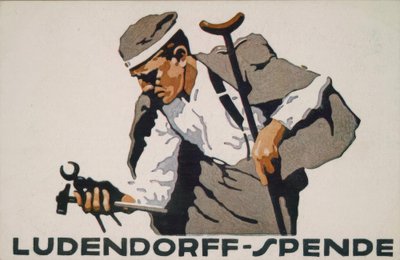 Ludendorff-donasjon til krigsinvalide av Ludwig Hohlwein