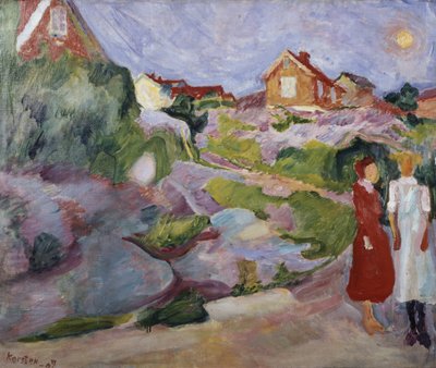 Sommerkveld av Ludvik Peter Karsten