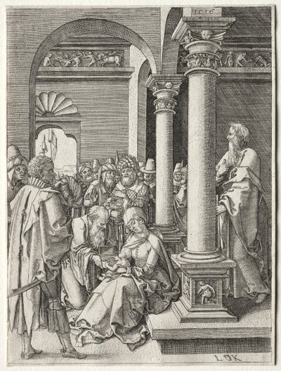 Tilbedelsen av kongene av Ludwig Krug