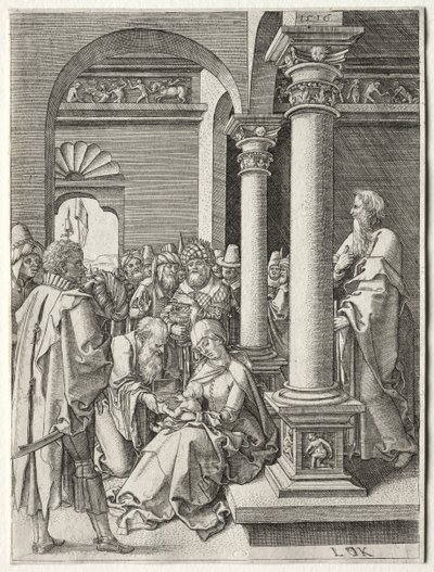 Kongenes tilbedelse, 1516. av Ludwig Krug