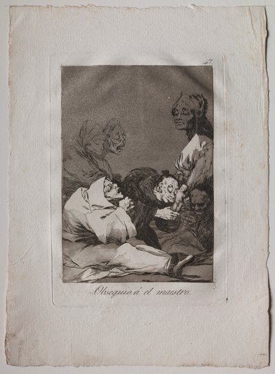 Åtti Caprichos: Gave til læreren av Ludwig Neufahrer