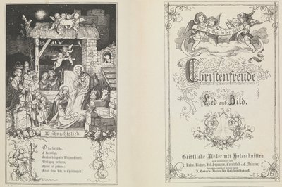 Kristen glede i sang og bilde, 1855. av Ludwig Richter
