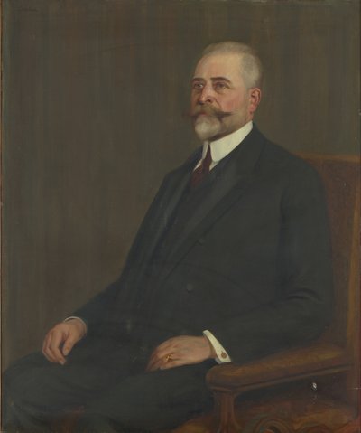 Hans eksellens Moritz Graf Vetter von der Lilie, 1901-1907 president i Representantenes hus av Ludwig Wieden