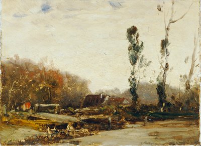 Landskap nær Bernried av Ludwig Willroider