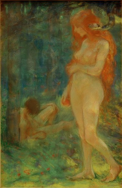 Adam og Eva av Ludwig von Hofmann
