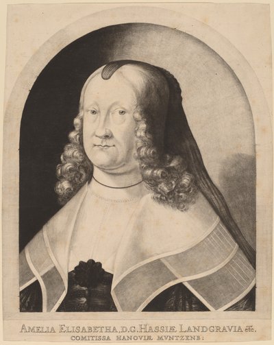 Amelia Elizabeth, grevinne av Hessen av Ludwig von Siegen