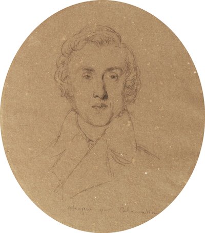 Portrett av Fryderyk Chopin av Luigi Calamatta