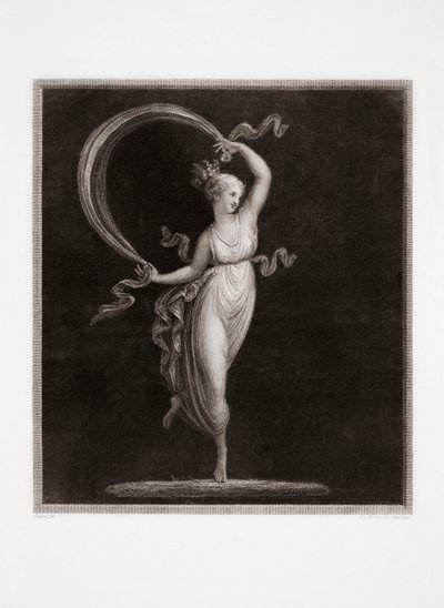 Dansing. Gravert av Luigi Cunego. Design av Antonio Canova. av Luigi Cunego