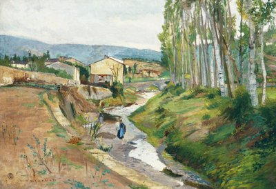 Riccio-gårdshusene i Firenze av Luigi Levi