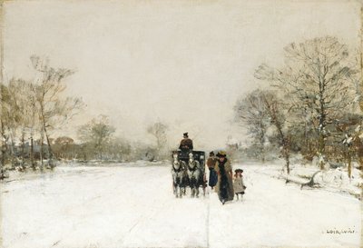 I snøen av Luigi Loir