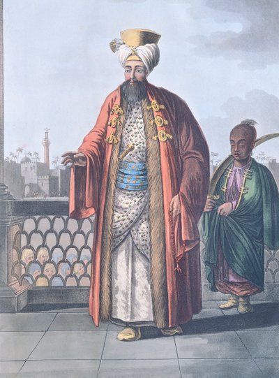 A Bey Eminence in Cairo, av Luigi Mayer av Luigi Mayer