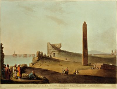 Frankrike, Paris, Cleopatras nål i Alexandria av Luigi Mayer