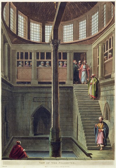 View of the Nilometer, plate 2 fra 