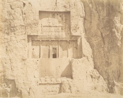 11 [Naksh-i Rustam], 1840-60-tallet. av Luigi Pesce