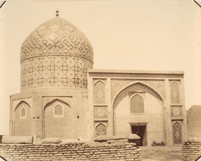 [Moskeen i Nasser-eddin Shah, Teheran, Iran], 1840-60-tallet. av Luigi Pesce