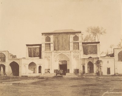 [The Sublime Porte, Teheran, Iran], 1840-60-tallet. av Luigi Pesce