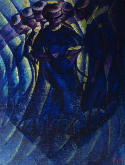 L.Russolo, en kvinnes bevegelser av Luigi Russolo