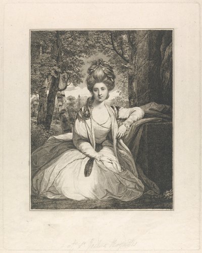 Viscountesse Bayham (etterpå Marchioness Camden) av Luigi Schiavonetti