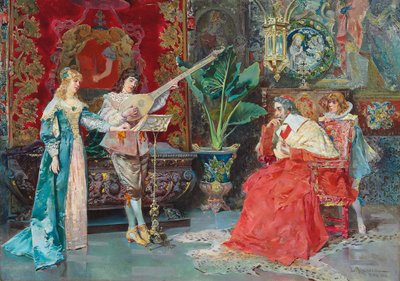 Et musikalsk mellomspill, 1881 av Luis Alvarez Catalá
