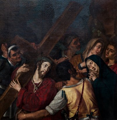 Bæring av korset av Luis Pascual Gaudi