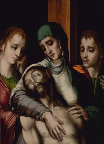 Klagesangen, ca. 1560. av Luis de Morales