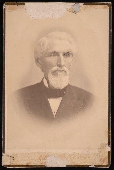 Portrett av Otho Robards Singleton 1814-1889, før 1889. av Luke C Dillon