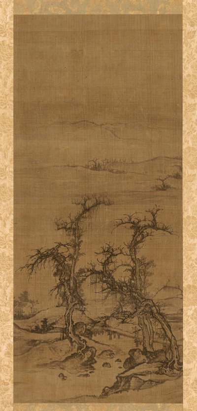 Å bære en Qin på besøk, 1271-1368. av Luo Zhichuan