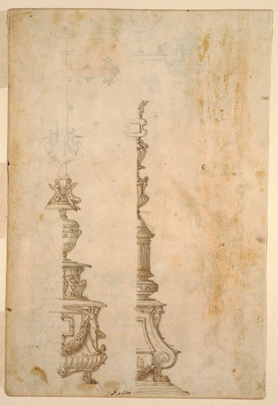 To design for alterkorsbaser; verso, design for fem prosjekter av Luzio Romano