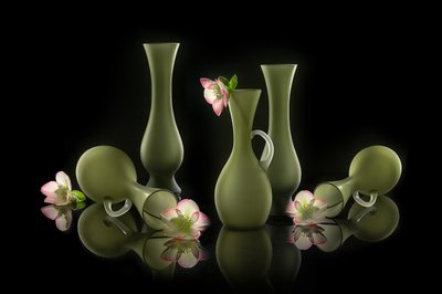 Elegante vaser og blomster av Lydia Jacobs