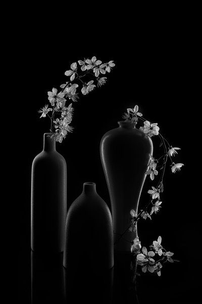 Fredelig blomsteroppsats av Lydia Jacobs