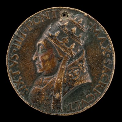 Sixtus IV Francesco della Rovere, 1414-1484, pave 1471 [forside]. av Lysippus Junior