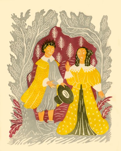 Mann og kvinne, 1937, 1946. av M.R.H. Farrar
