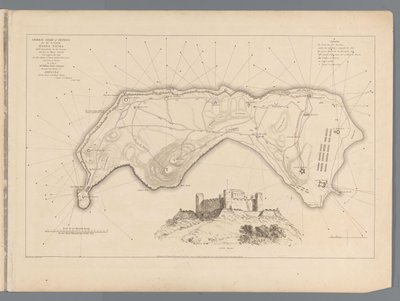 Erobring av Banda av engelskmennene 9. august 1810 Illustrerende beretning om kaptein Coles fantastiske prestasjon i erobringen av øya Banda (tittel på objekt) av M. Graham