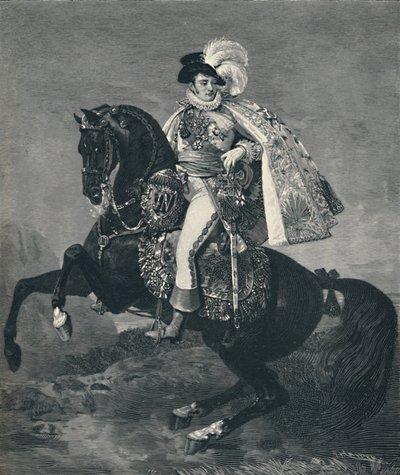Jérôme Bonaparte - Konge av Westfalen, c1808, 1896 av M. Haider