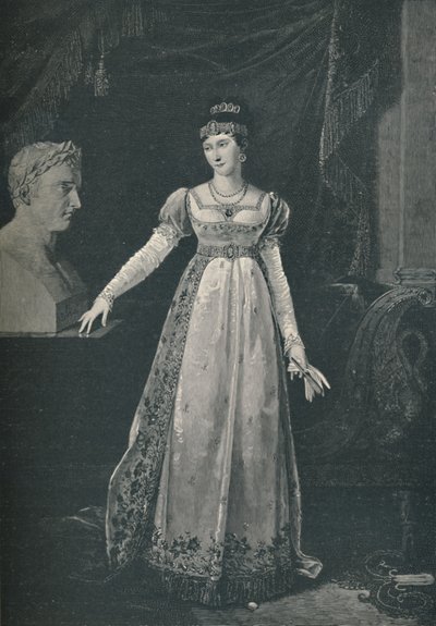 Marie-Pauline Bonaparte - Madame Leclerc, prinsesse Borghese, c1806, 1896 av M. Haider