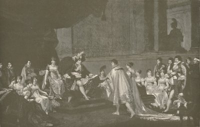 Ekteskap med prins Jerome Bonaparte og prinsesse Frederica Catherine av Würtemberg, 1807, 1896 av M. Haider