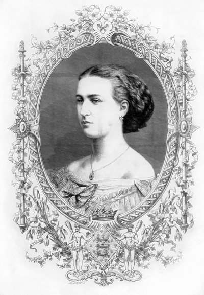 Prinsesse Alexandra 1844-1925, 1862. av M. Jackson