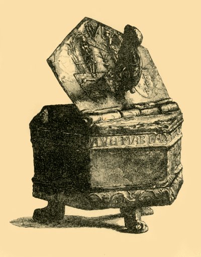 Tinnbeholder, c1300, 1881. av M Sullivan