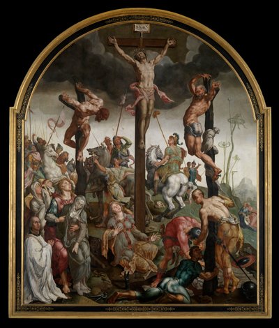 Golgata av Maarten van Heemskerck