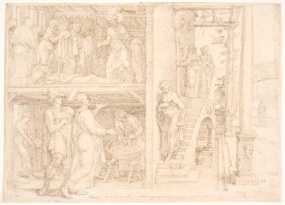 Peter vekker Tabitha av Maarten van Heemskerck