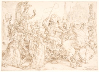 Triumfvogn Stolthet av Maarten van Heemskerck
