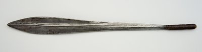 Ol alem, sverd (jern, tre og lær) av Maasai People