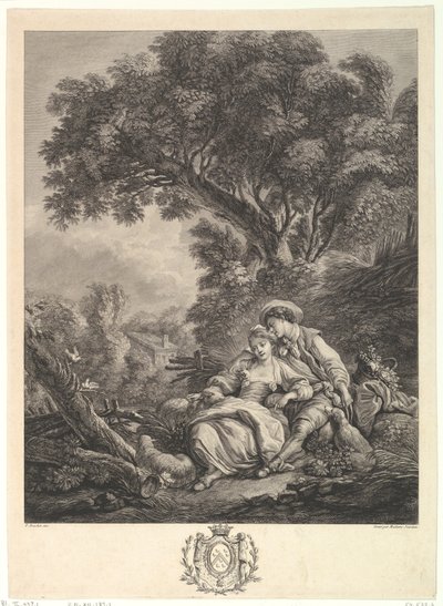 Pensant-ils à ce Mouton Are They Thinking of the Sheep, sent på 1700-tallet. av Madame Jourdan