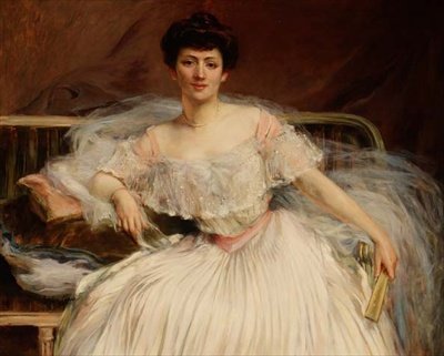 Portrett av en dame av Madeleine Carpentier