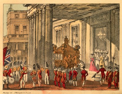 Hennes Majestet forlater Buckingham Palace av Madeley