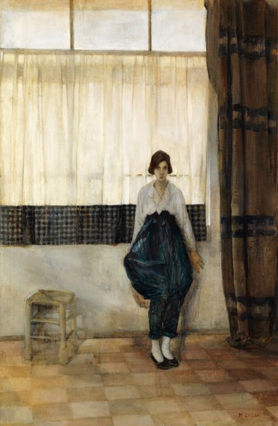 The Step-Dancer (olje på lerret) av Madeline Emily Green
